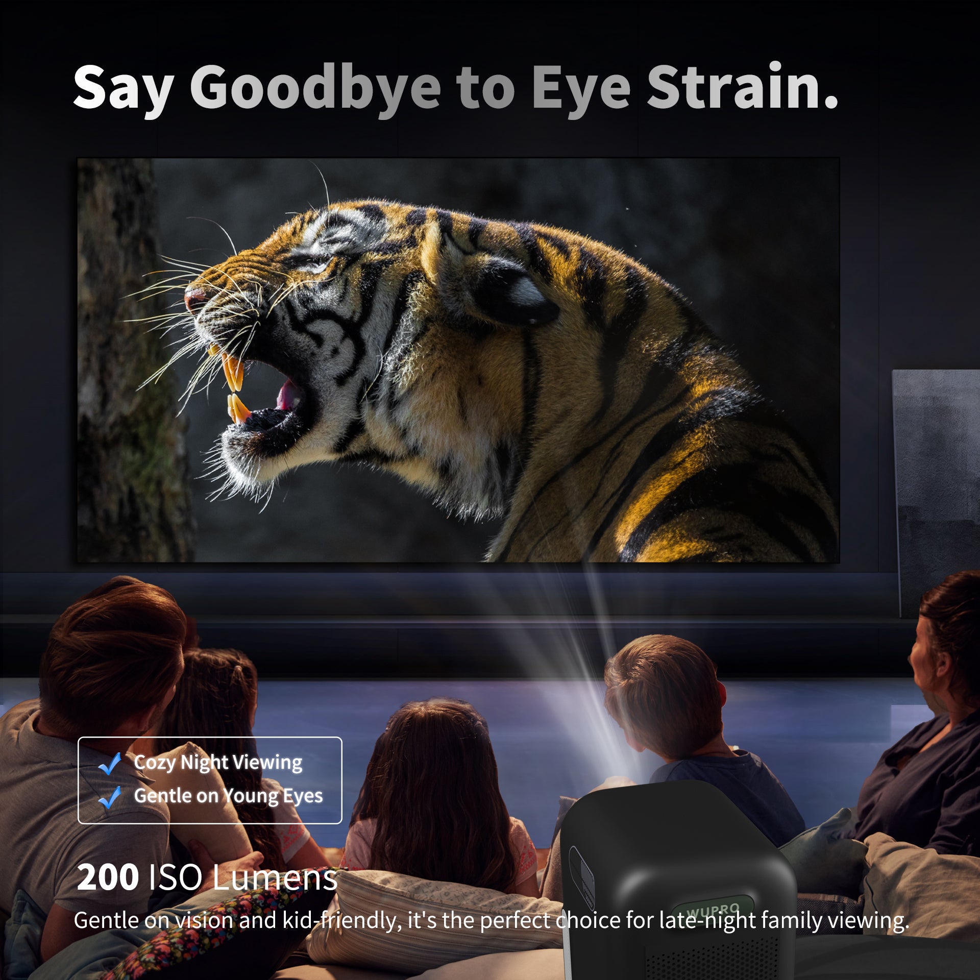 WUPRO Cinema G2 Galaxy Two, projecteur intelligent