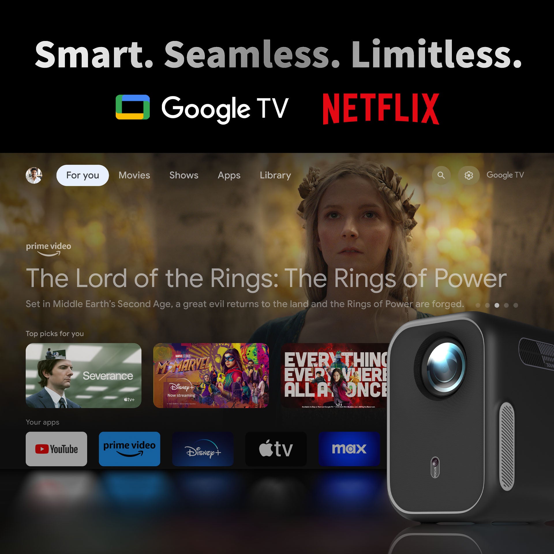 WUPRO Cinema G2 Galaxy Two, projecteur intelligent