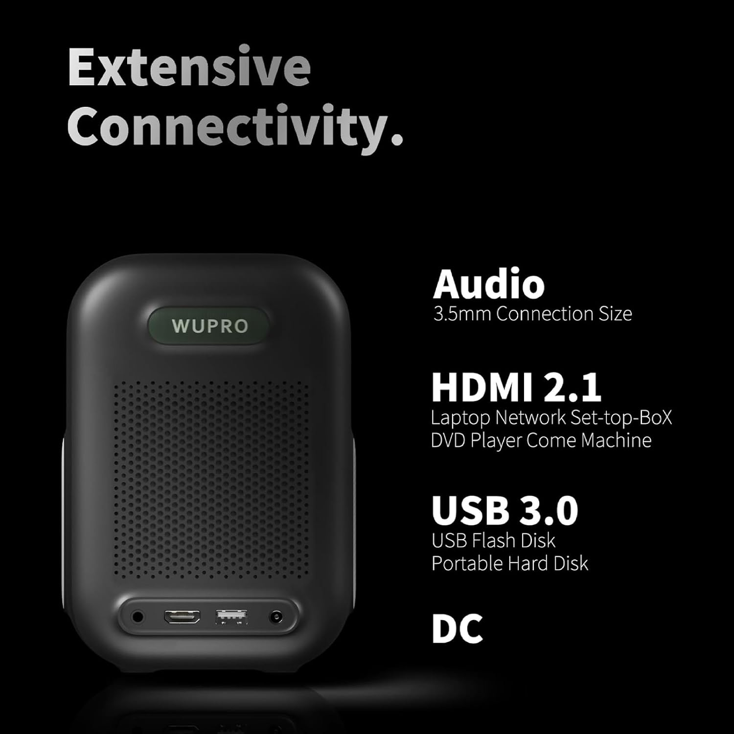 WUPRO Cinema G2 Galaxy Two, projecteur intelligent