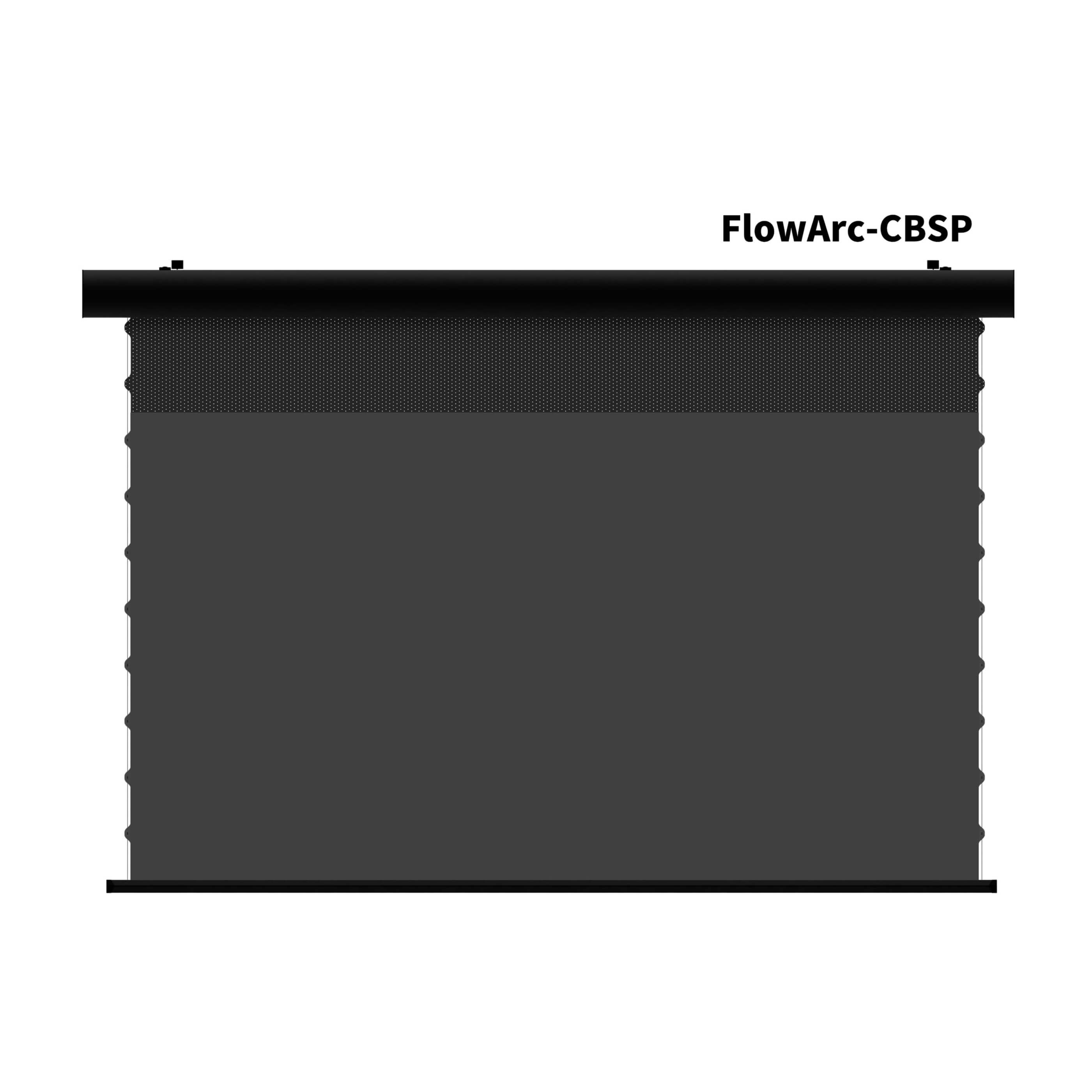 WUPRO Cinema FlowArc CLR Smart Motorized Drop-Down Screen CBSP
