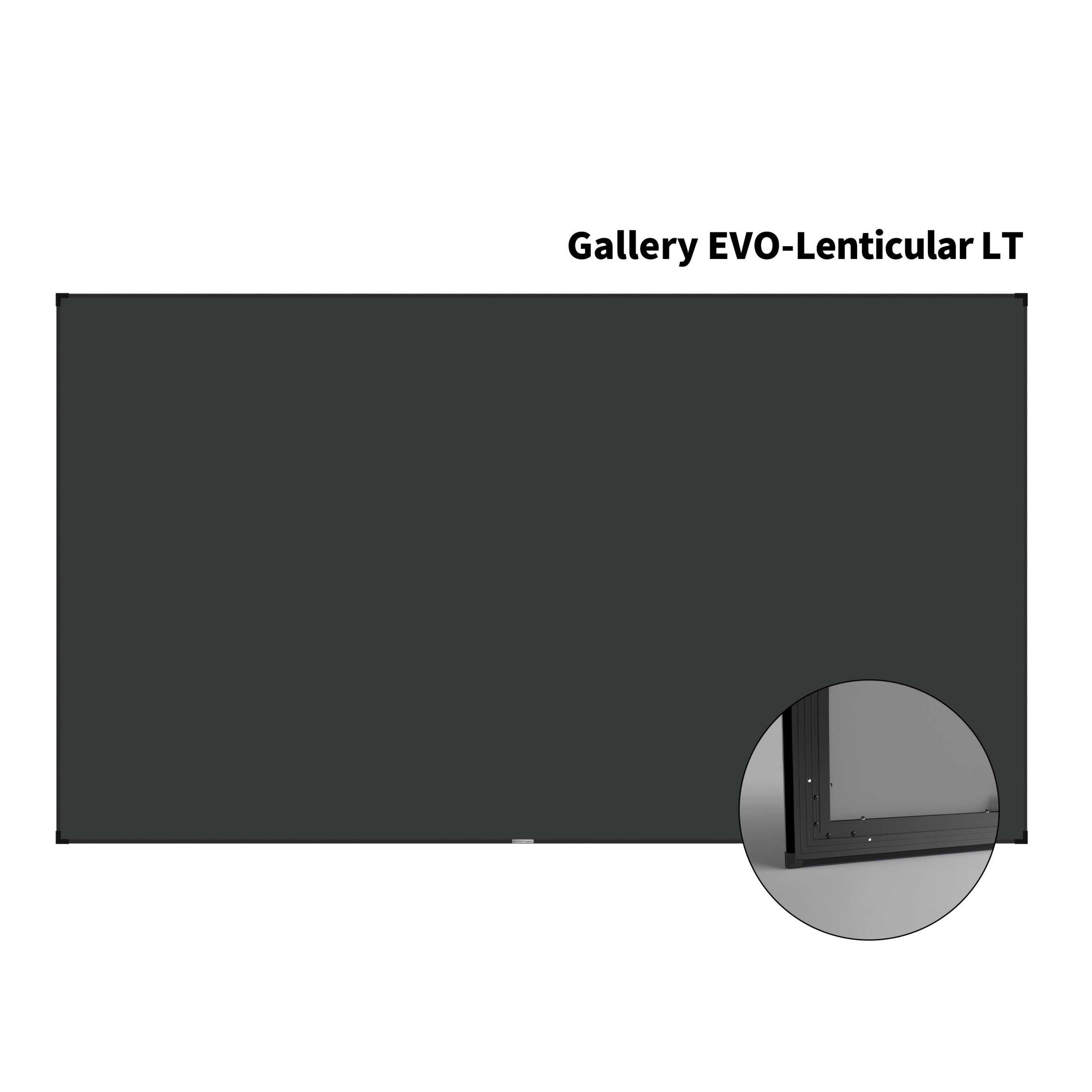 WUPRO Cinema Gallery Series CLR Anti-Speckle Fixed Frame Screen Lenticular LT