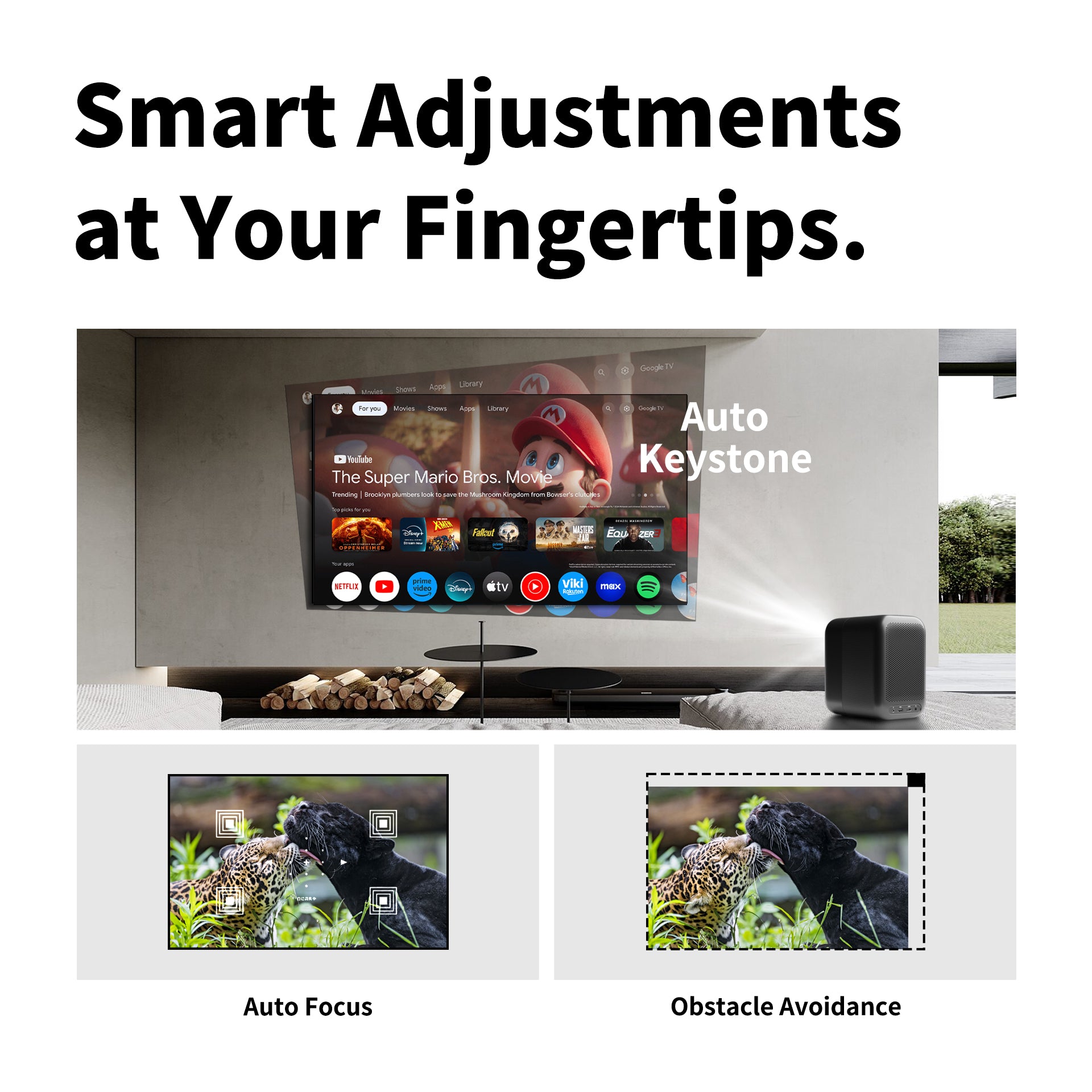 Projecteur intelligent WUPRO Cinema G1 Galaxy One