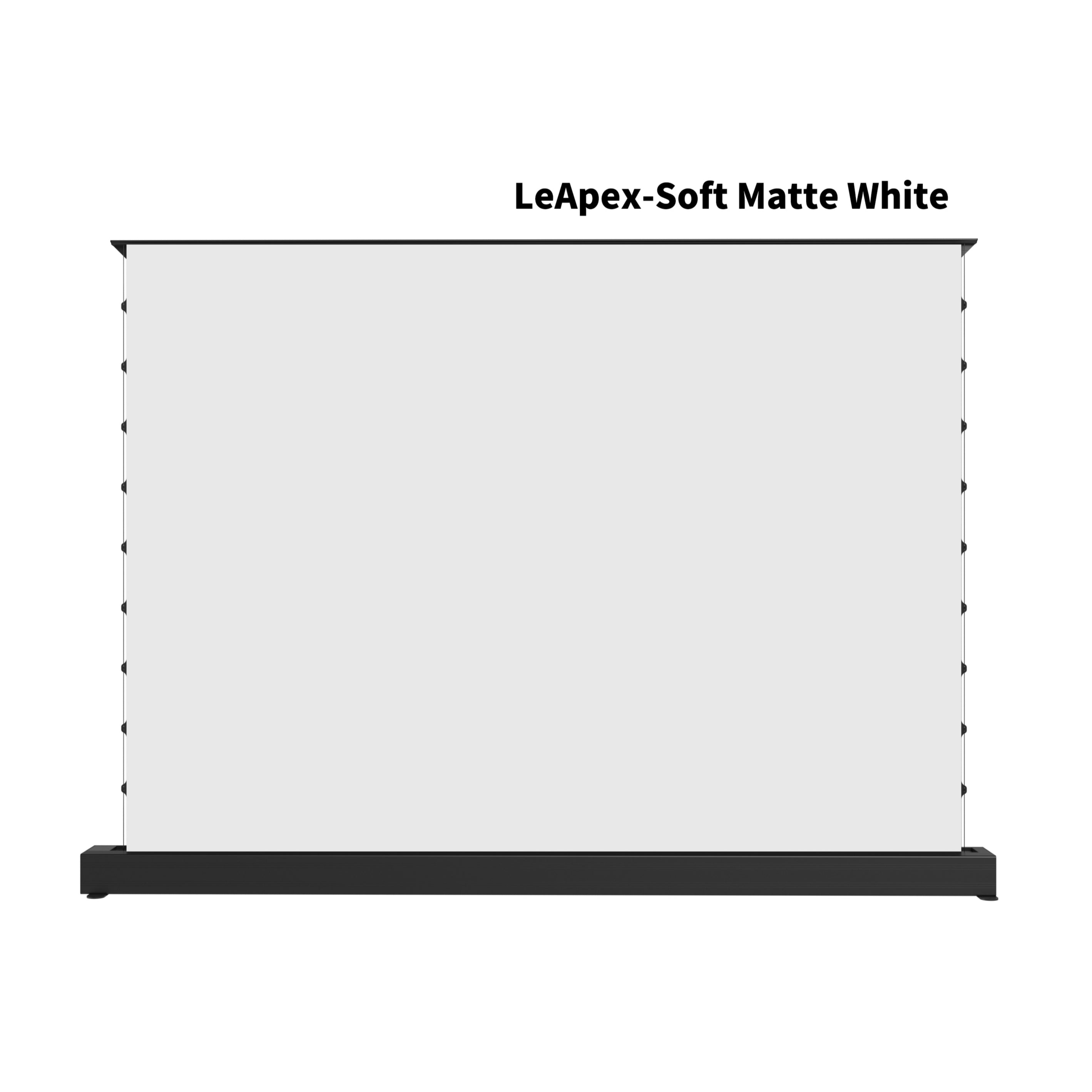 WUPRO Cinema LeApex Smart Motorized Floor Rising Screen Soft Matte White