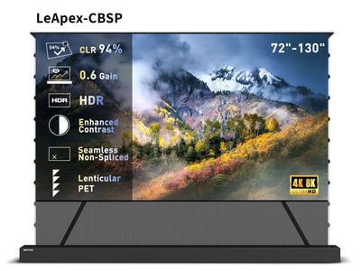WUPRO Cinema LeApex CLR Smart Motorized Floor Rising Screen CBSP