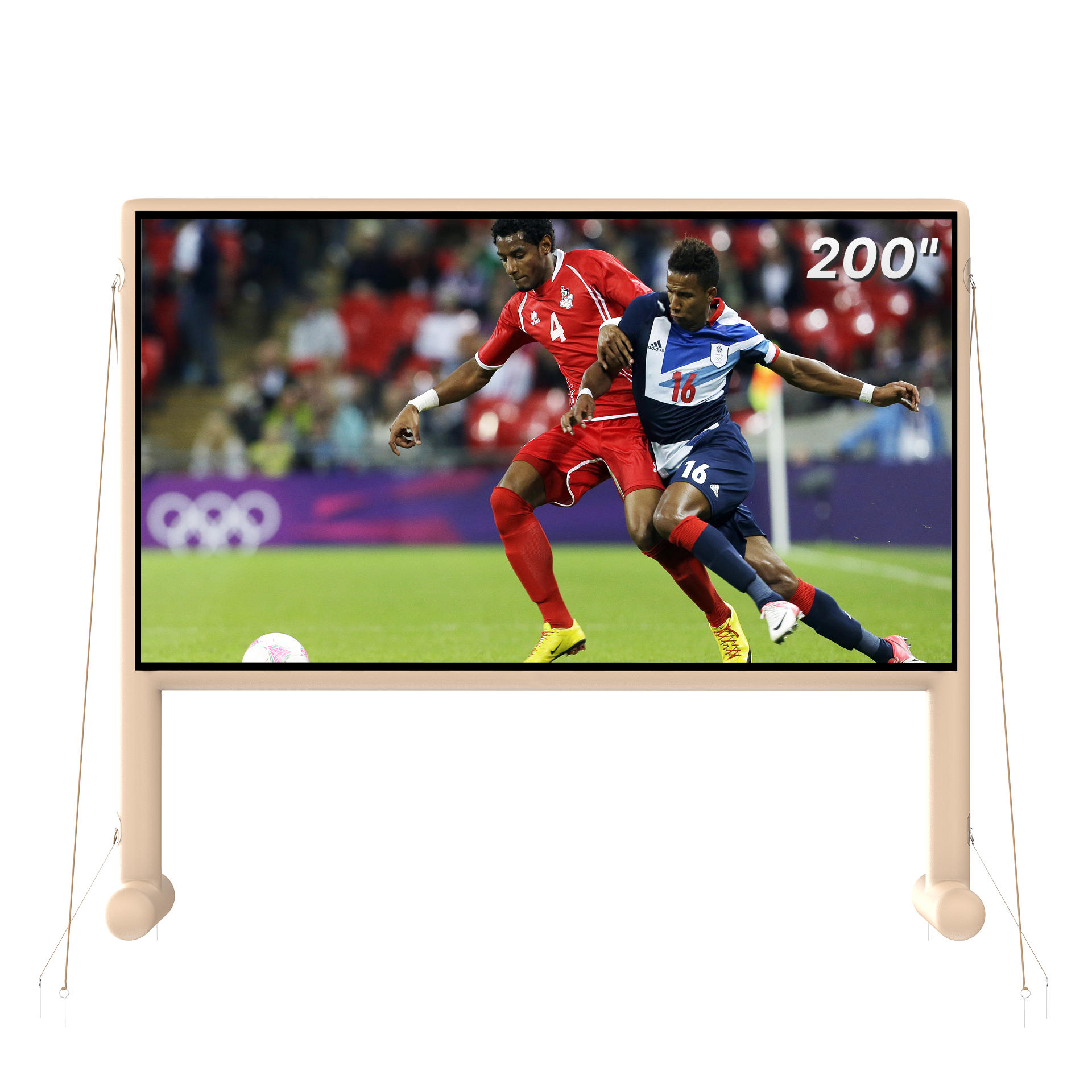 AIRGO 200 inch large inflatable outdoor cinema screen