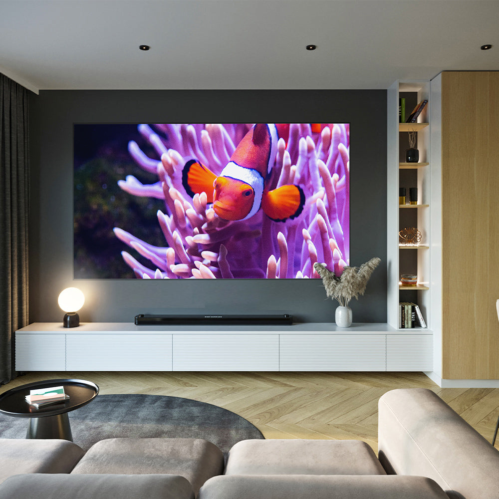 WUPRO Cinema Gallery Evo ALR Fixed Frame Screen Black Crystal