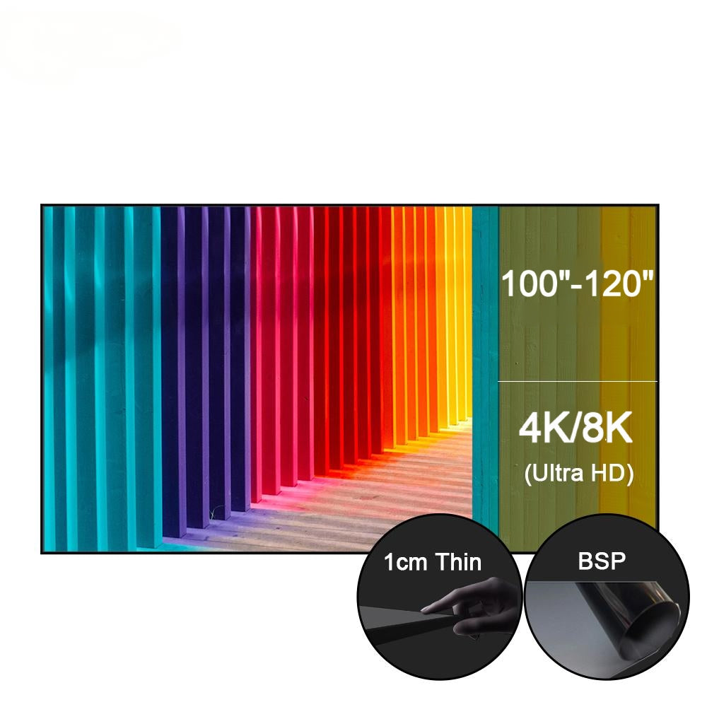 WUPRO Cinema Gallery Lite CLR Fixed Frame Screen BSP