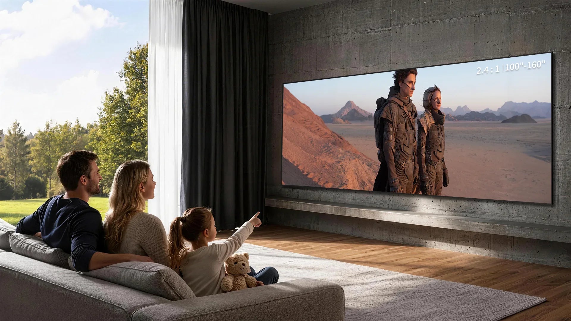 Banishing the Black Bars: Why True Cinephiles are Upgrading  to 2.4:1 Cinemascope Screens