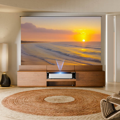 WUPRO Cinema DR-500 Ultra Short Throw Projector Laser TV Cabinet