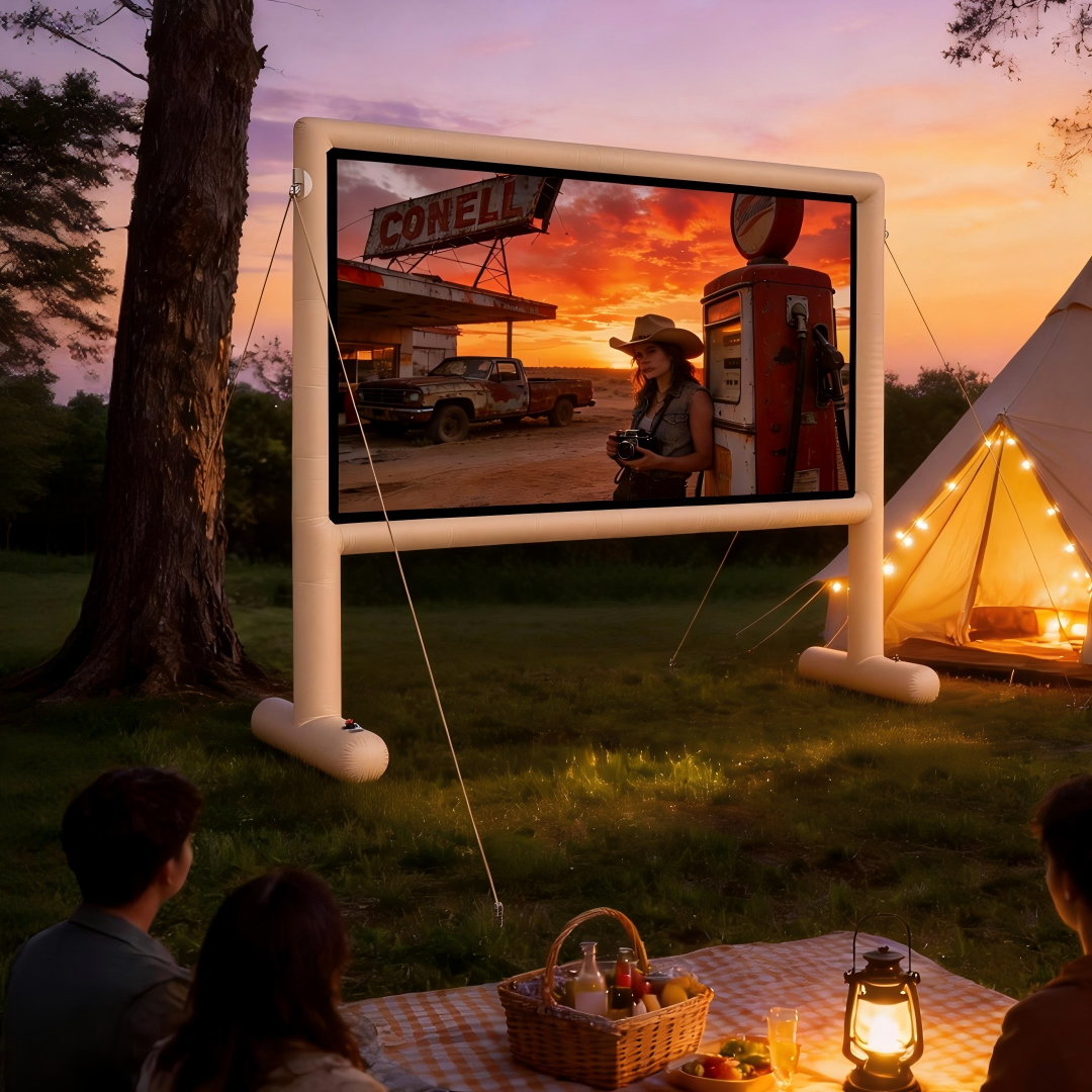(PRE ORDER) WUPRO Cinema Pop-Up Outdoor Inflatable Projector Screen