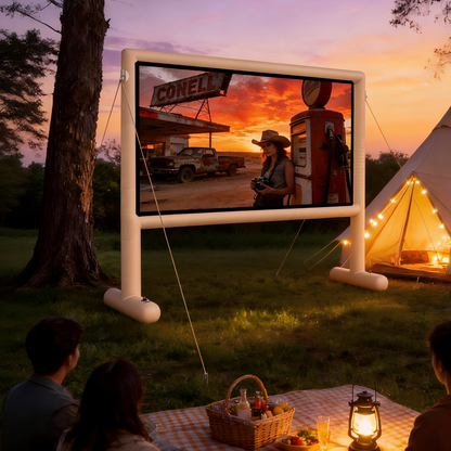 (PRE ORDER) WUPRO Cinema Pop-Up Outdoor Inflatable Projector Screen