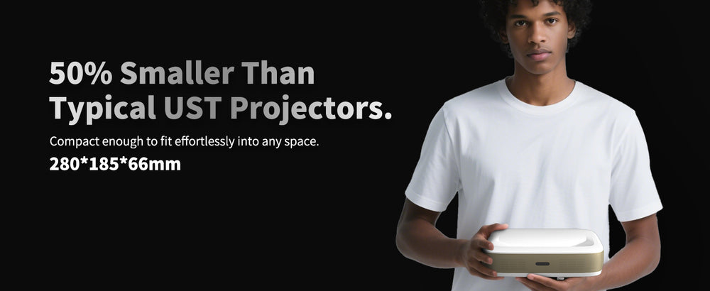 WUPRO Cinema G3 Triple Laser Mini UST Smart-Projektor