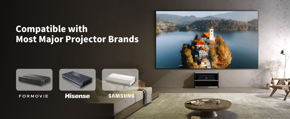 WUPRO Cinema Smart Laser TV Cabinet Flip Design C1 Nano