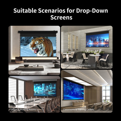 FlowArc  UST2 CLR Smart Motorized Drop-Down Screen CBSP