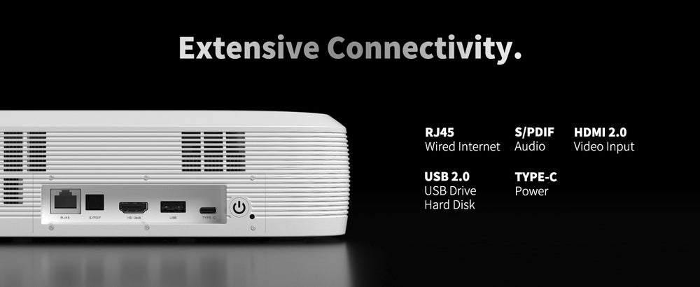 WUPRO Cinema G3 Triple Laser Mini UST Smart-Projektor