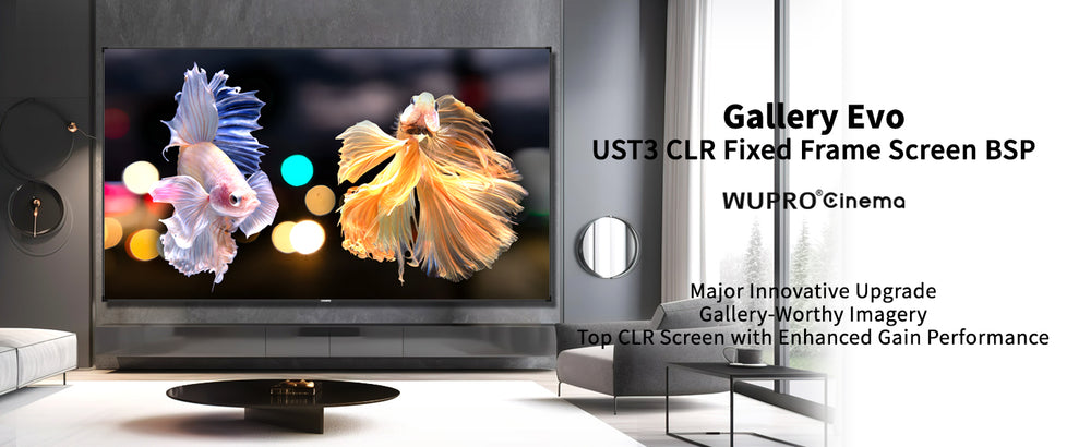 Pantalla de marco fijo WUPRO Cinema Gallery Evo CLR BSP