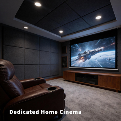 WUPRO Cinema Cirrus Smart Motorized In-Ceiling Screen
