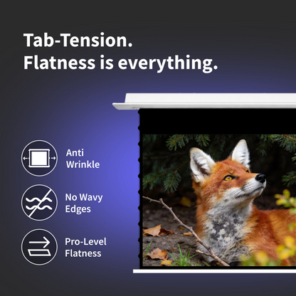 WUPRO Cinema Cirrus Smart Motorized In-Ceiling Screen