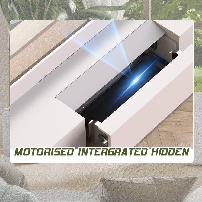 WUPRO Cinema DSP-580 Ultra Short Throw Projector Laser TV Cabinet