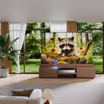 WUPRO Cinema DR-500 Ultra Short Throw Projector Laser TV Cabinet