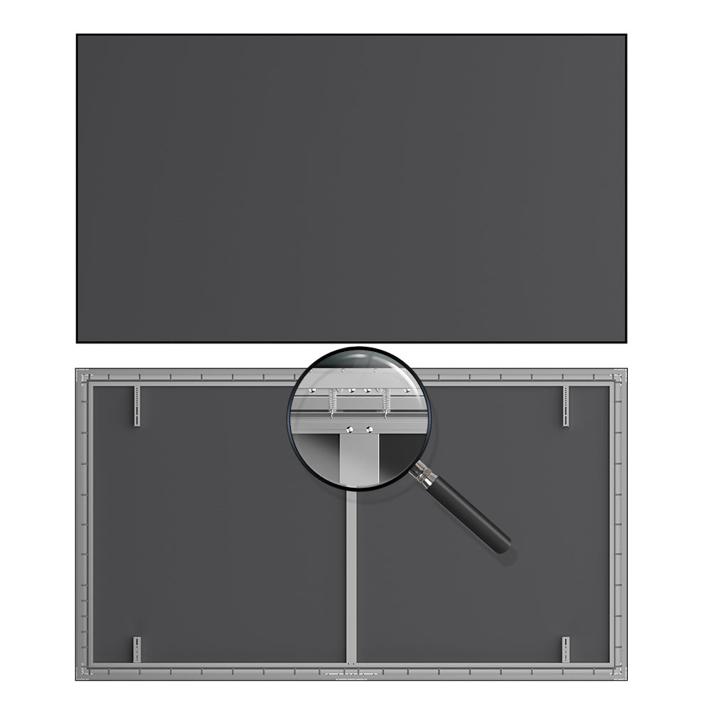 Gallery Fixed Frame Screen Soft Matte White