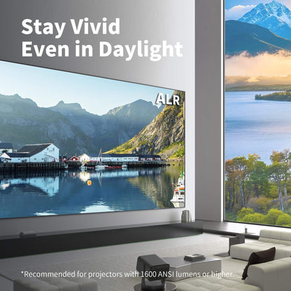 WUPRO Cinema Gallery ALR Écran à cadre fixe Black Crystal