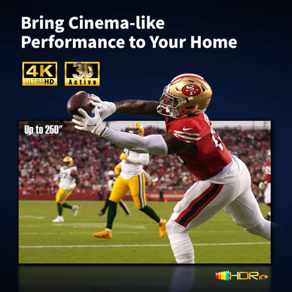 WUPRO Cinema Gallery ALR Écran à cadre fixe Black Crystal