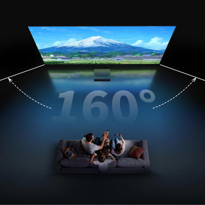 WUPRO Cinema Gallery Fixed Frame Screen Soft Matte Grey