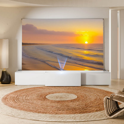 WUPRO Cinema DSP-580 Ultra Short Throw Projector Laser TV Cabinet