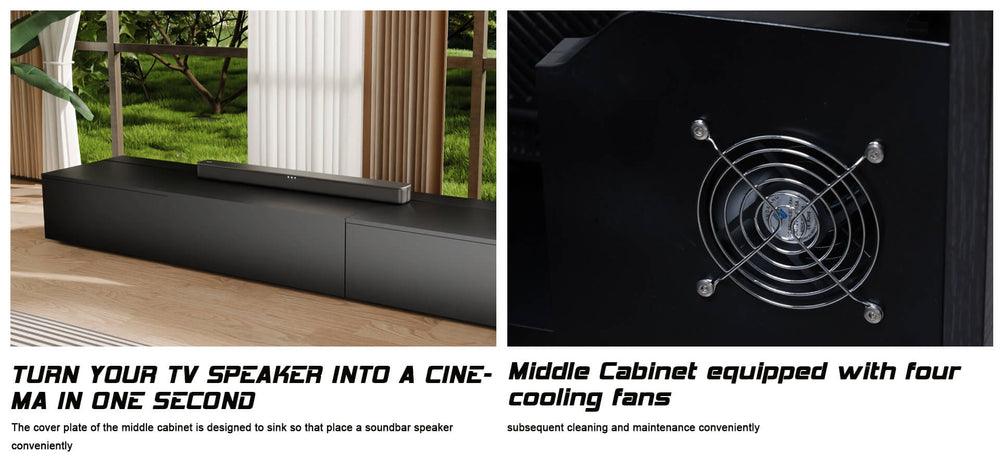 WUPRO Cinema DSP-580 Ultrakurzdistanz-Projektor Laser-TV-Schrank