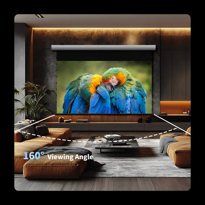 WUPRO Cinema FlowArc CLR Smart Motorized Drop-Down Screen CBSP