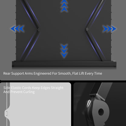 WUPRO Cinema LeApex Smart Motorized Floor Rising Screen Soft Matte White