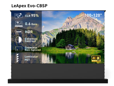 (PRE ORDER) WUPRO Cinema LeApex EVO CLR Smart Motorized Floor Rising Screen CBSP