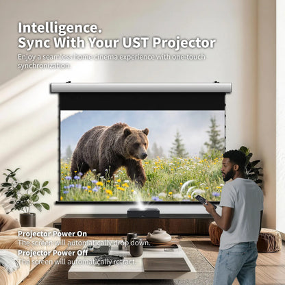FlowArc Lenticular UST CLR ALR screen with USB trigger