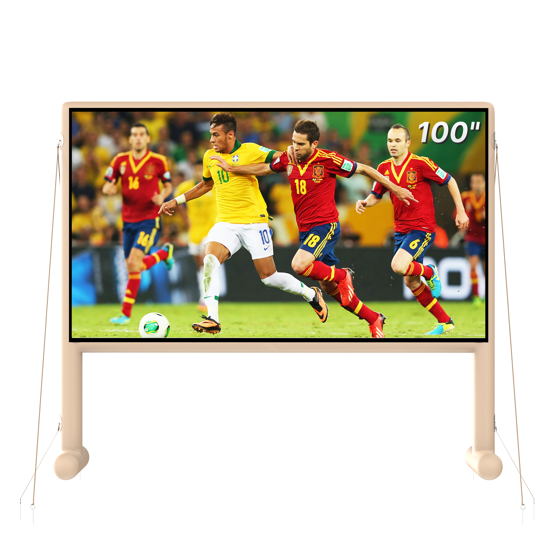 AIRGO 100 inch inflatable outdoor movie screen