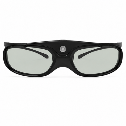 DLP Active Shutter 3D Glasses front view for DLP-Link projectors