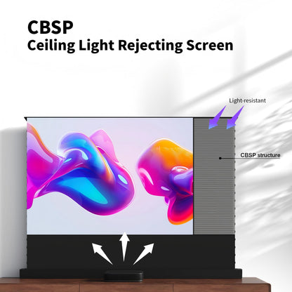 (PRE ORDER) WUPRO Cinema LeApex EVO CLR Smart Motorized Floor Rising Screen CBSP