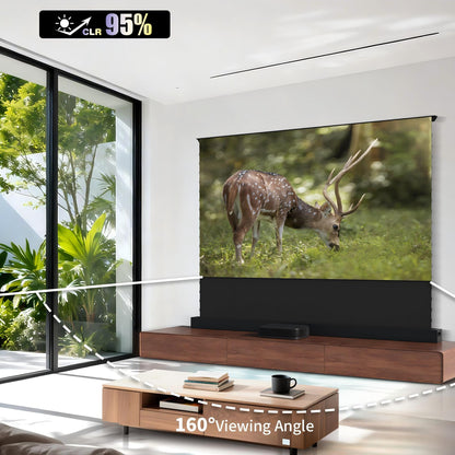 (PRE ORDER) WUPRO Cinema LeApex EVO CLR Smart Motorized Floor Rising Screen CBSP