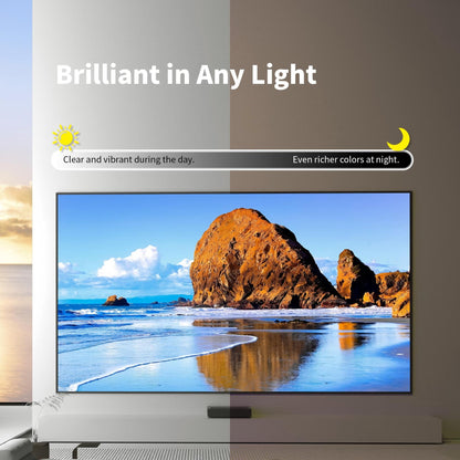 CBSP optical ALR UST fixed frame screen for high contrast viewing in ambient light