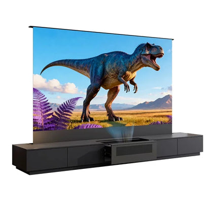 WUPRO Cinema PHANTOM Invisible Ultra Short Throw Projector Laser TV Cabinet
