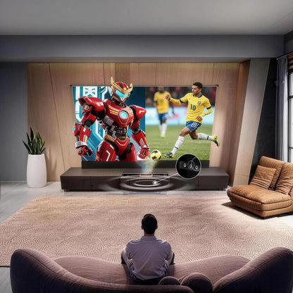 WUPRO Cinema PHANTOM Invisible Ultra Short Throw Projector Laser TV Cabinet