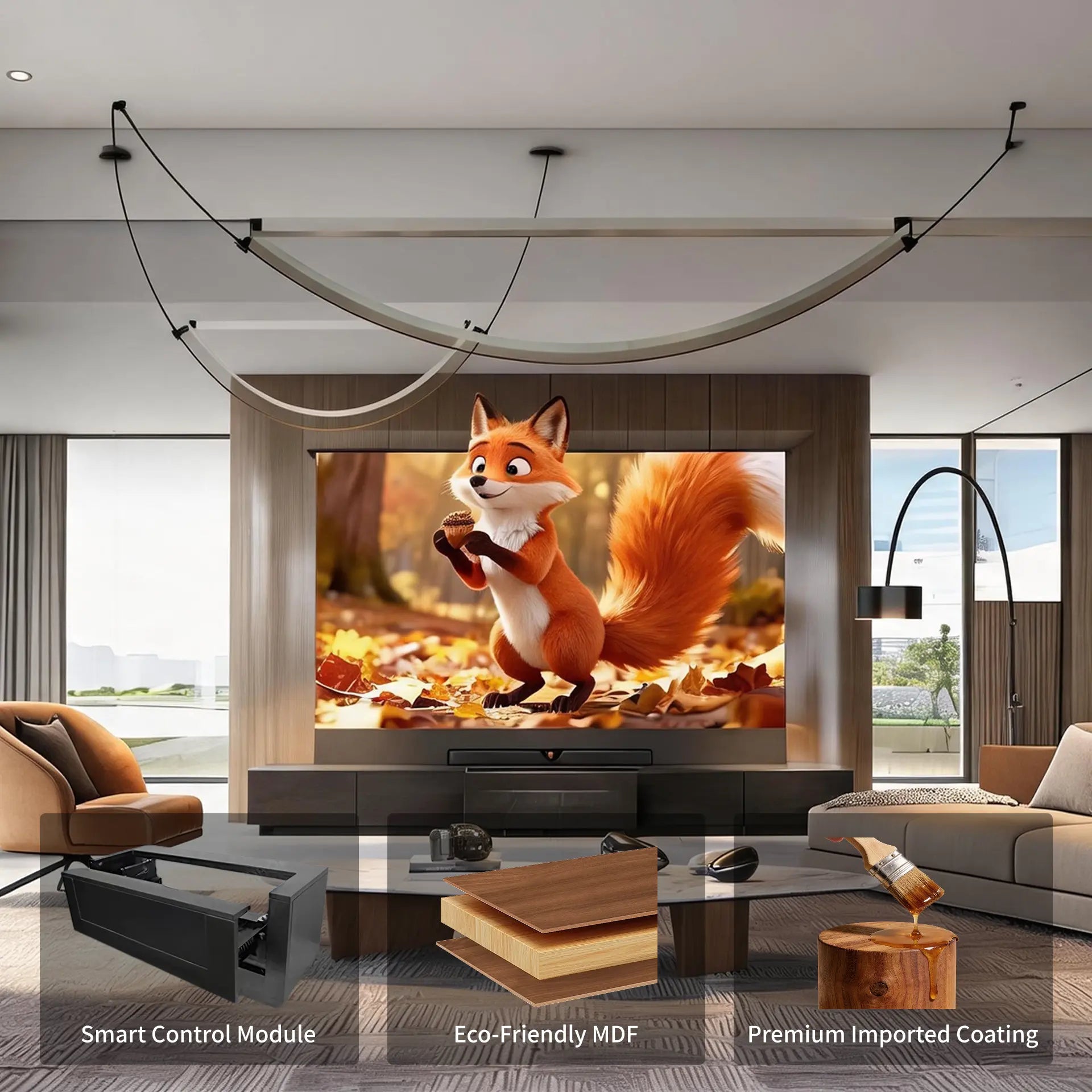 WUpro cabinet made with premium eco-friendly materials that are odorless and free from formaldehyde or harmful substances. Safe for your home, pets, and the environment.